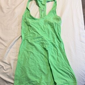 LULULEMON Lime Green Racerback Tank Top